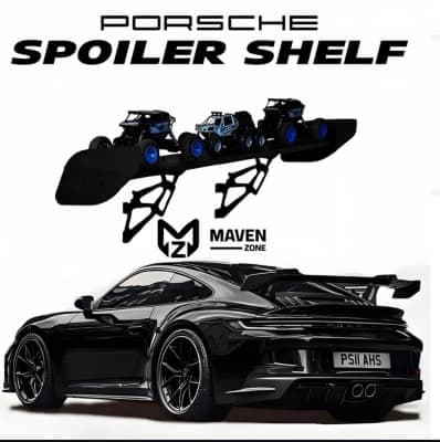 Promotional image for GT3 SPOILER SHELF