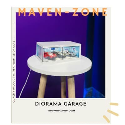 Promotional image for DIORAMA GARAGE