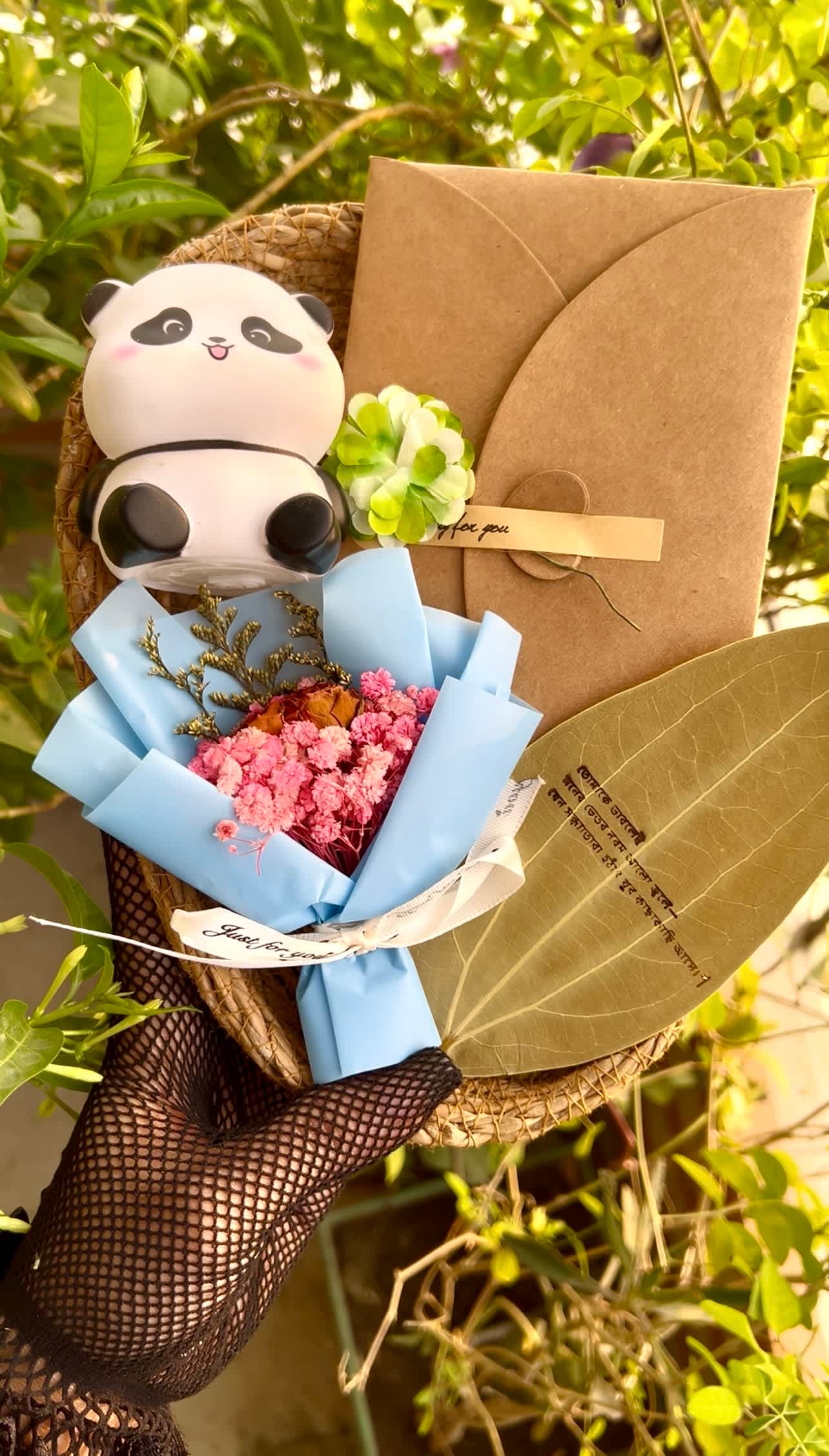 Panda Leaf Love Combo