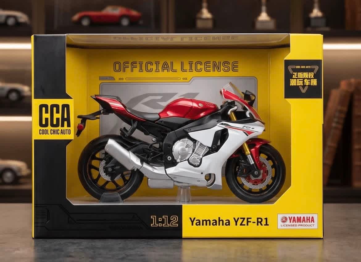 CCA 1:12 Official Bike – Diecast Motorcycle Model