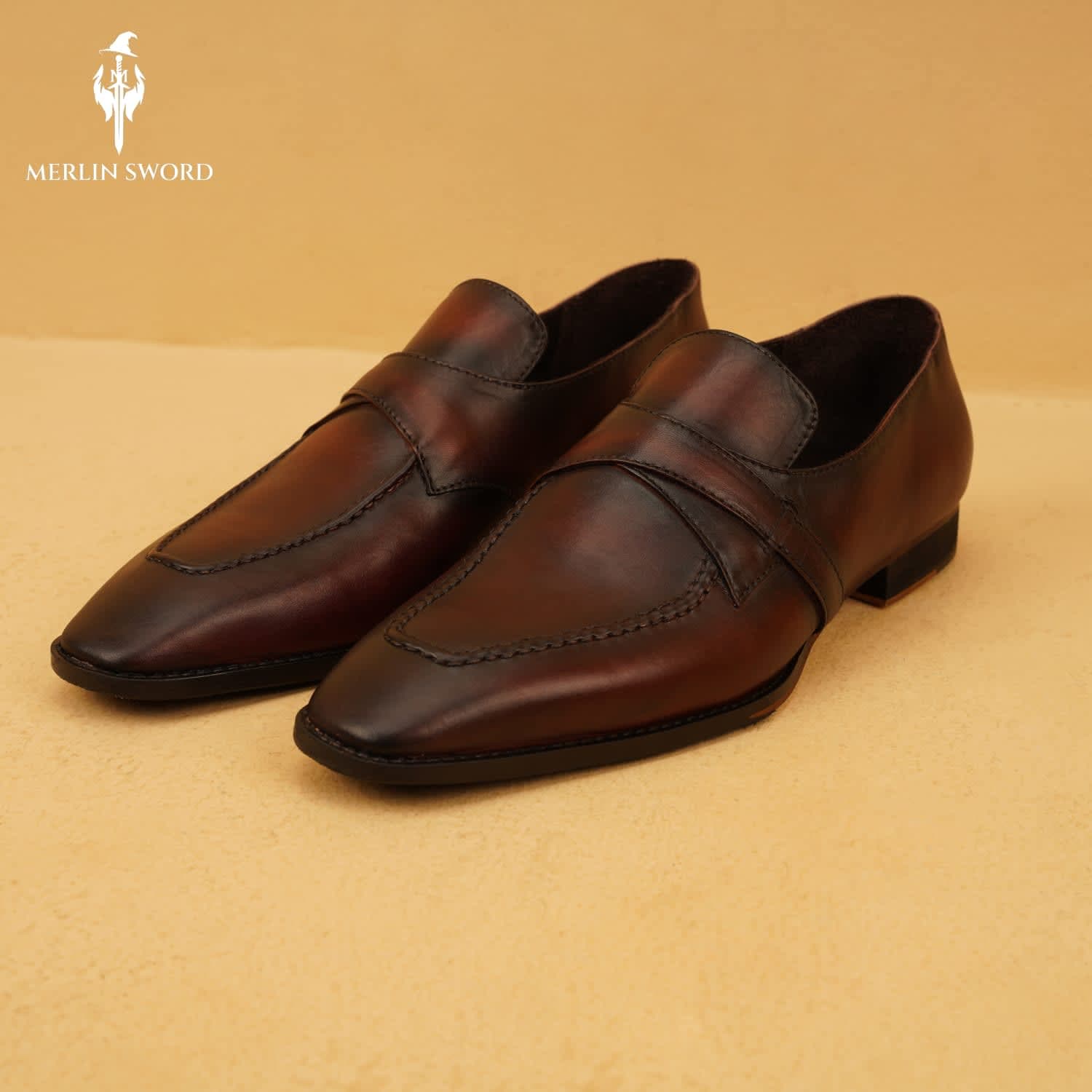Imperial Burgundy Penny Loafers